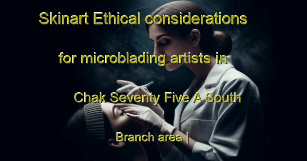 Skinart Ethical considerations for microblading artists in Chak Seventy Five A South Branch area | MicrobladingTraining | MicrobladingClasses | SkinartTraining-Pakistan